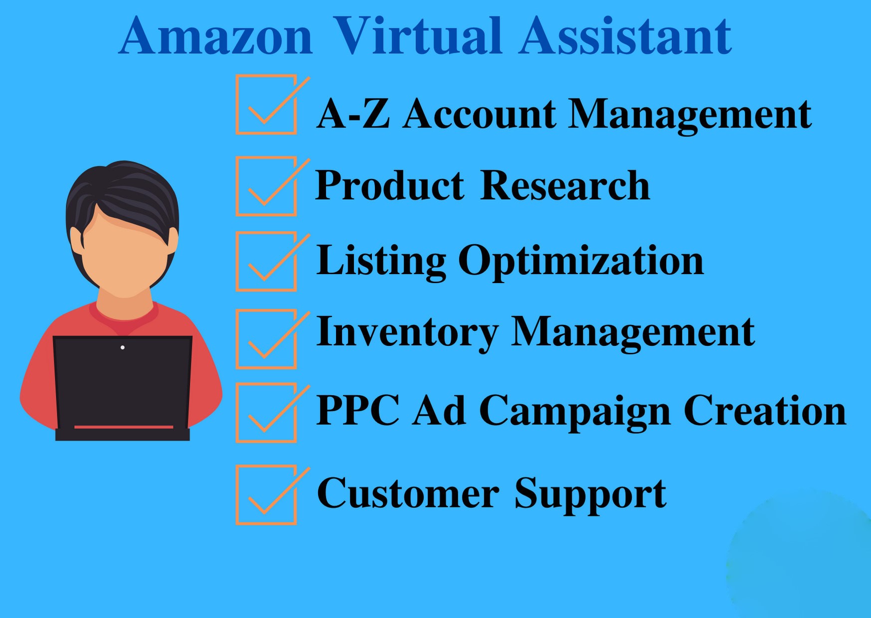 I will be your Professional Amazon Virtual Assistant | Product Hunter