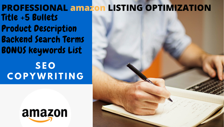 I will write an excellent SEO amazon product listing description with ...