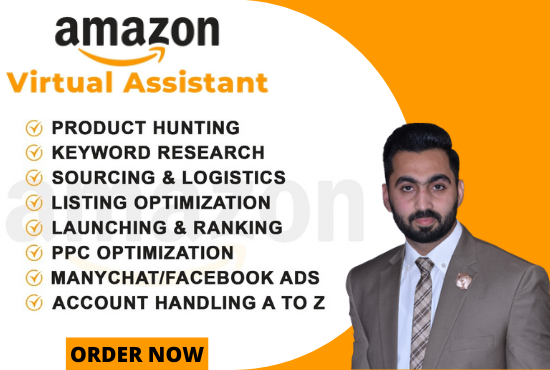 I will be your amazon virtual assistant, FBA PL virtual assistant