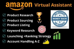 I will be your expert amazon fba pl virtual assistant and can help a to