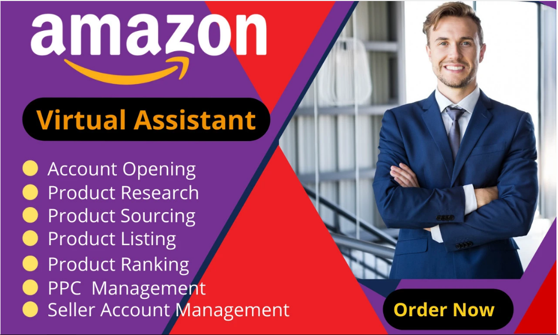 I will be your expert amazon virtual assistant, amazon VA, PPC, fba ...